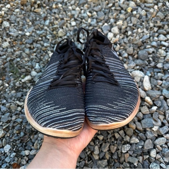 Nike Free Transform Flyknit Running Sneakers Black Gray Lace Up Size 9 Women - Picture 13 of 13